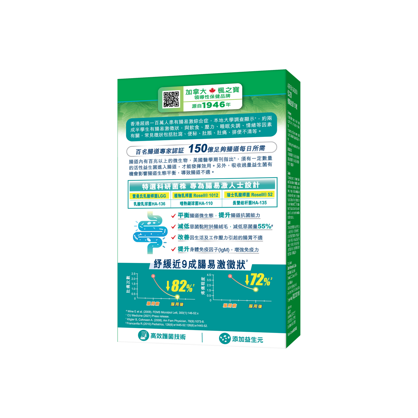Gut Health Probiotics 15 Billion (30 Capsules)