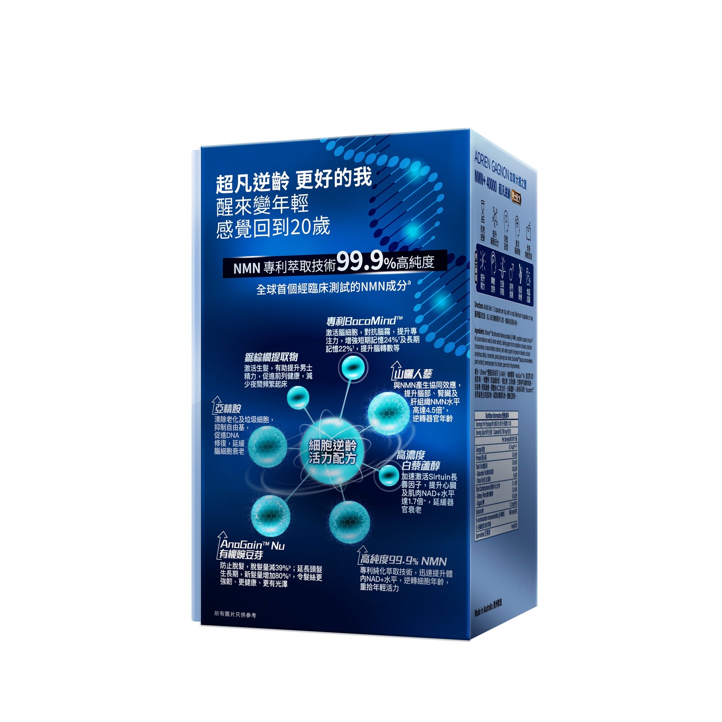 NMN+ 40000 Men (80 Capsules)