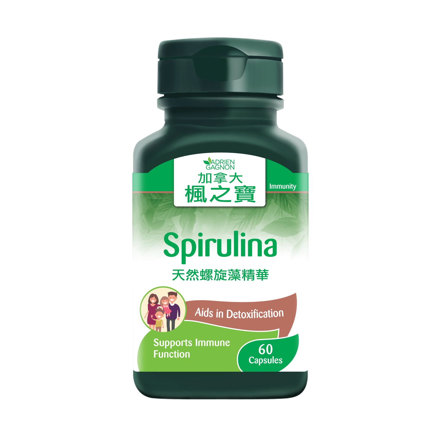 天然螺旋藻精華 (60粒)