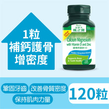 Calcium Magnesium with Vitamin D and Zinc (120 Tablets)