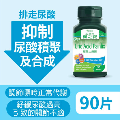 Uric Acid Pain Relief (90 Tablets)