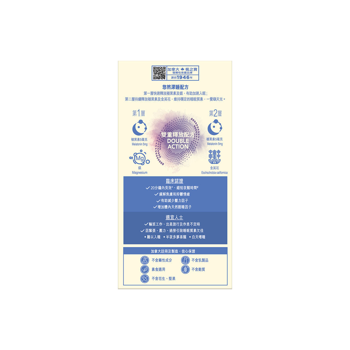 No Nocturnal Wakening (30 Bi-Layer Tablets)