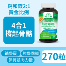 Calcium Magnesium with Vitamin D and Zinc (270 Tablets)