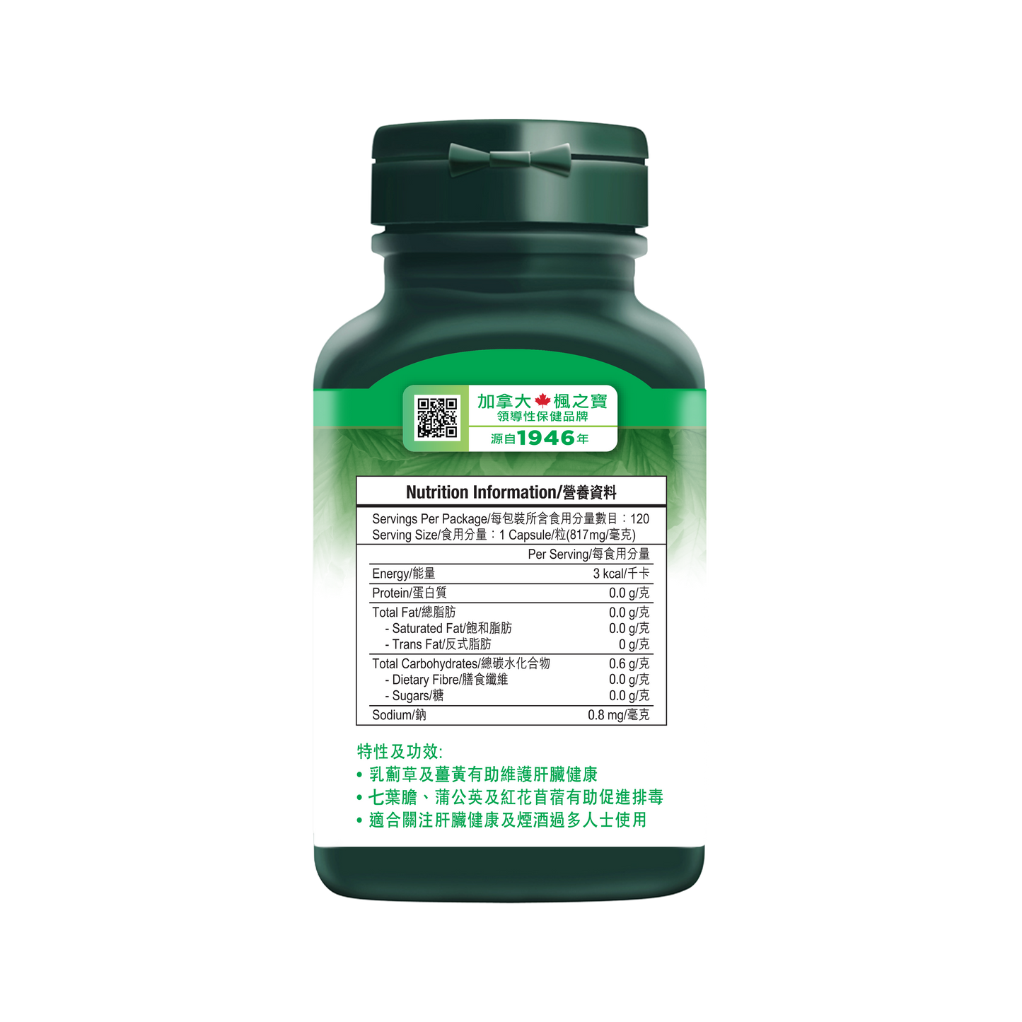 Comprehensive Liver Health Formula (120 Capsules)