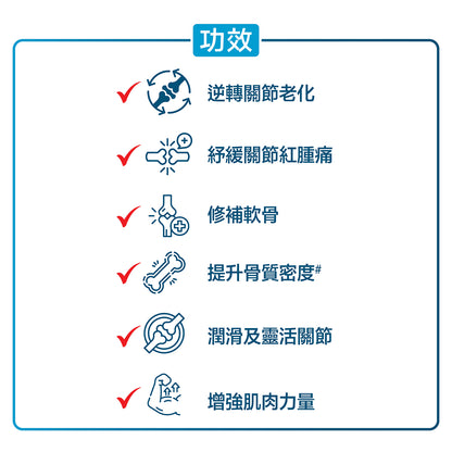 護關寶 UC-II膠原蛋白 + NMN + 鈣(60粒)
