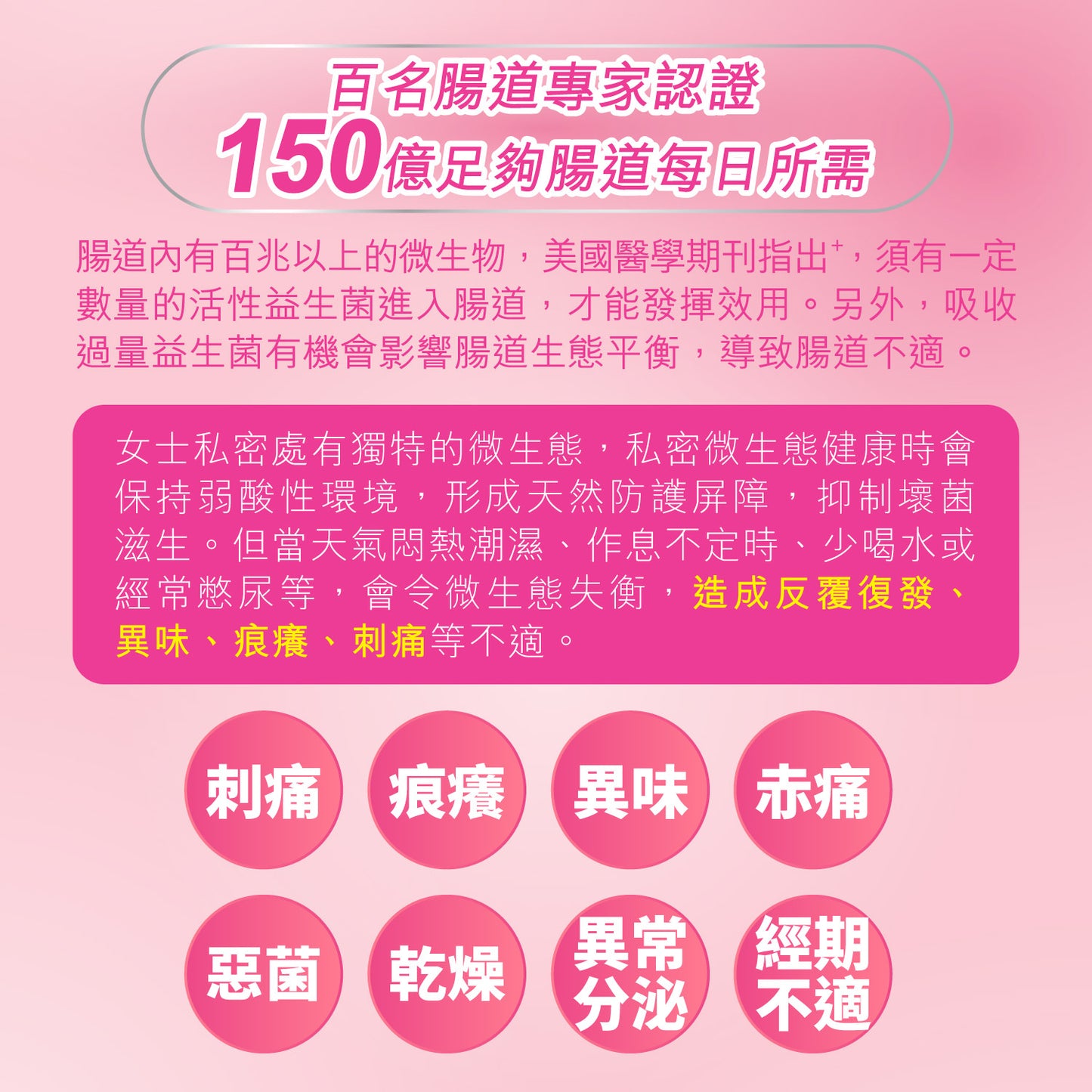女士益生菌150億+有機小紅莓5000 (30粒)