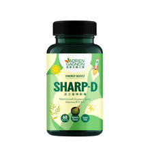 Sharp-D Sugar Free Gummies for Energy Boost (60 Gummies)