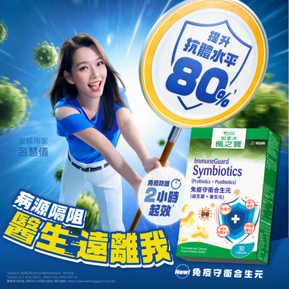 Immune Guard Synbiotics (30 Capsules)